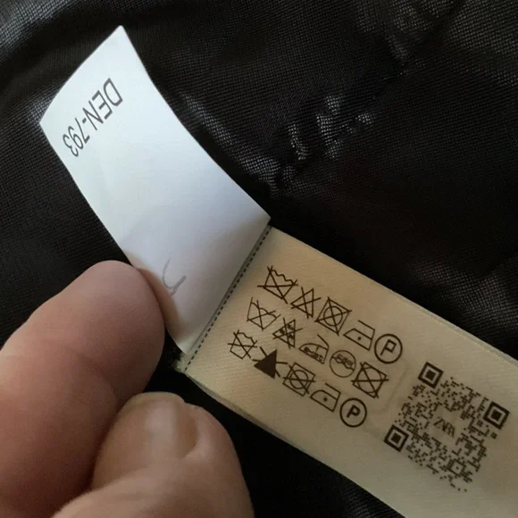 Elegant Black V-Neck Dress by Zara, Medium - Picture 10 of 10